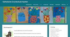 Desktop Screenshot of grundschule-hachen.de